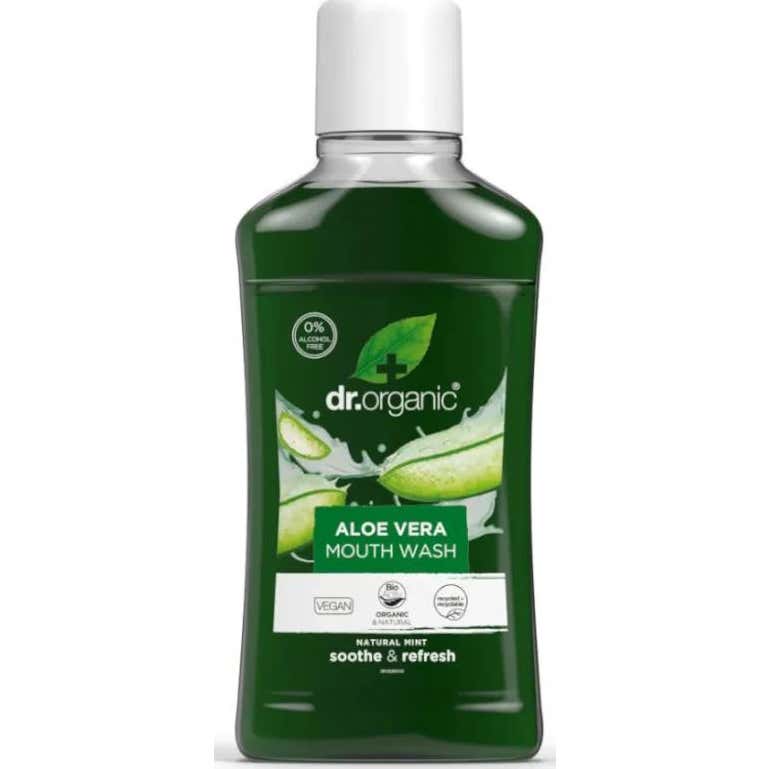 Dr.Organic Enjuague Bucal Aloe Vera 500 ml