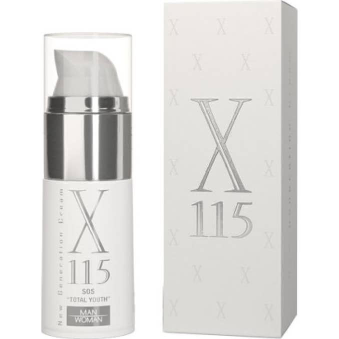 X115 New Generation Crema Facial Antiarrugas Mujeres y Hombres 15 ml