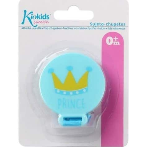Kiokids Sujetachupetes Azul Prince 1 ud