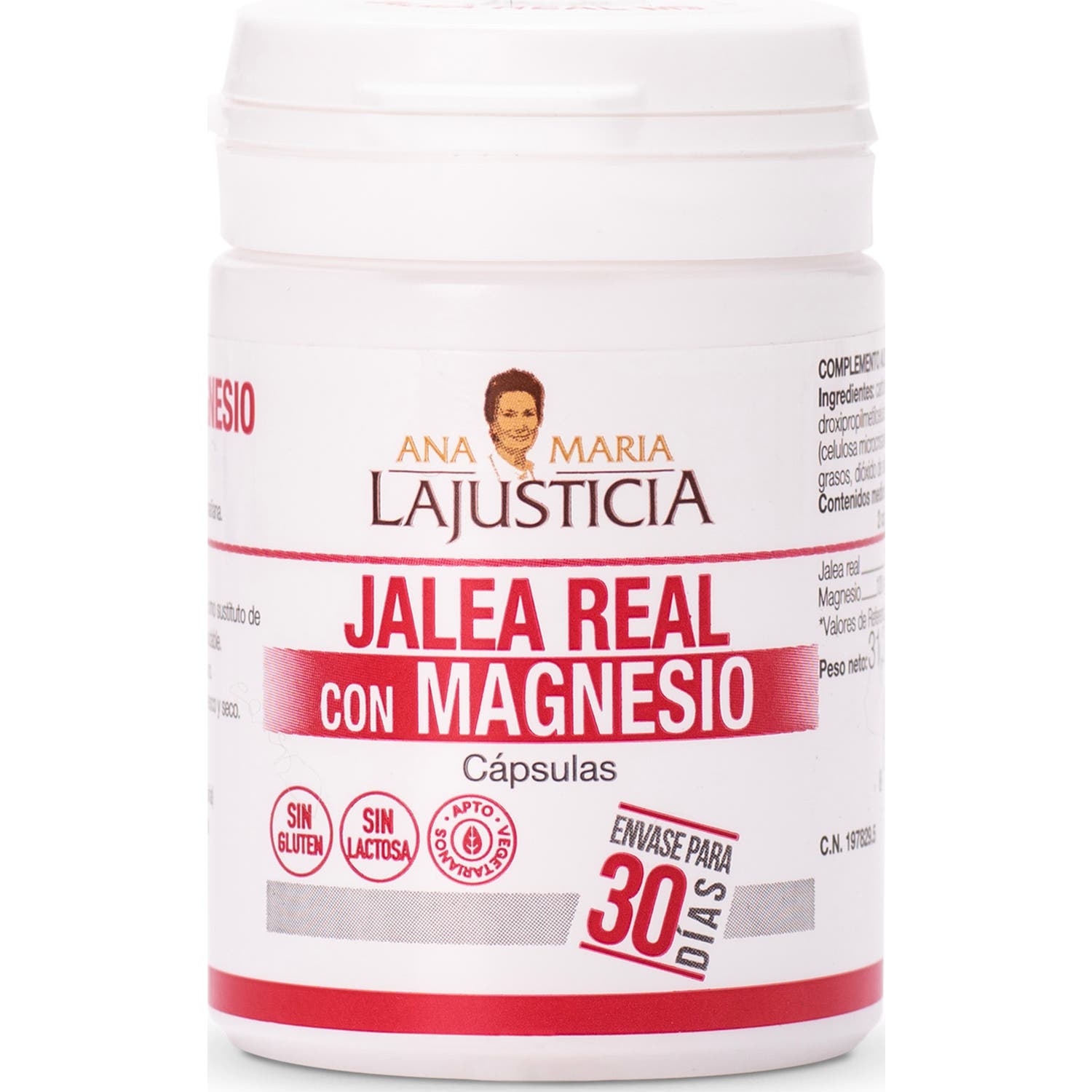 Ana Maria Lajusticia Jalea Real con Magnesio 60caps