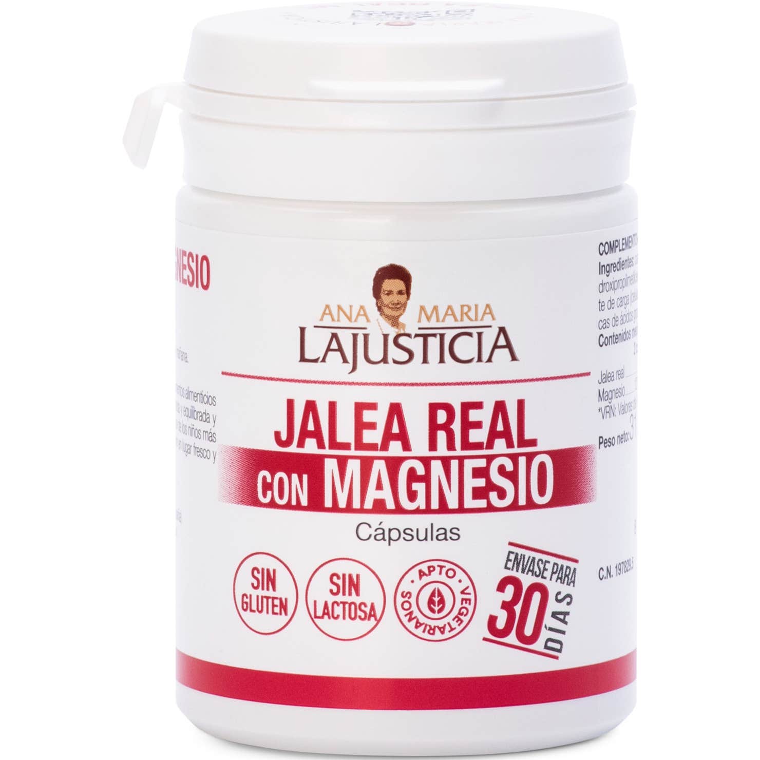 Ana Maria Lajusticia Jalea Real con Magnesio 60caps