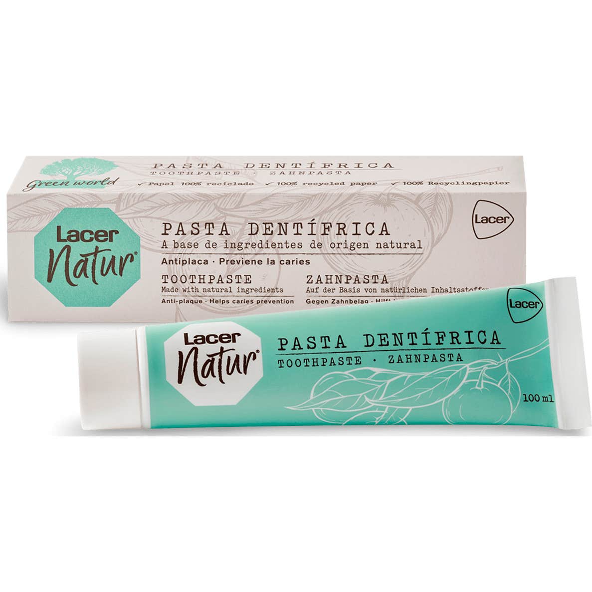 Lacer LacerNatur Pasta Dentífrica 100ml