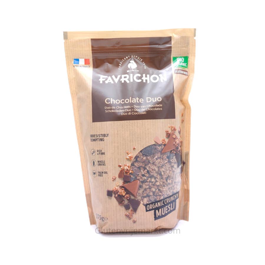 Joseph Favrichon Crunchy Muesli Duo Chocolates 375 g