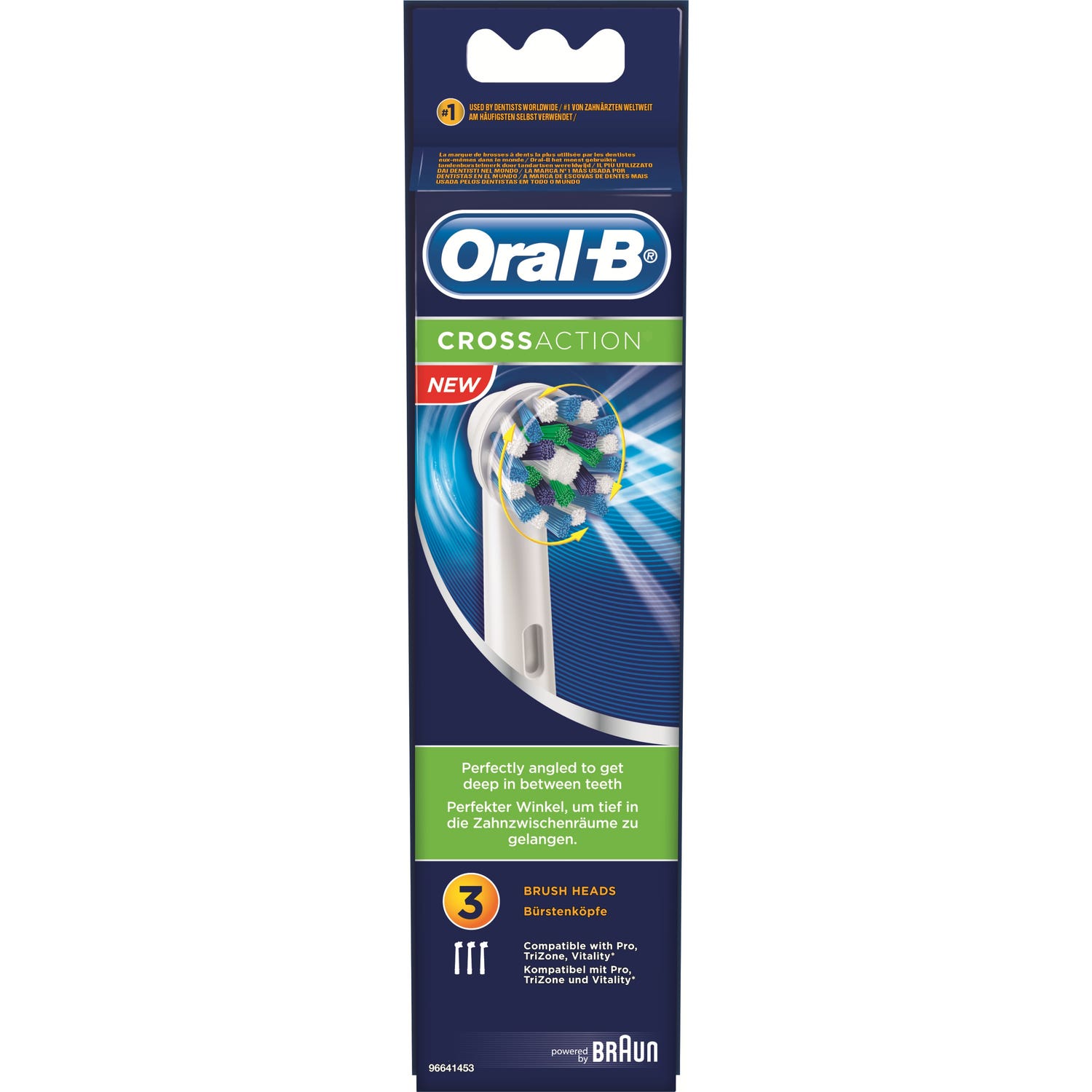 Oral-B CrossAction recambios 3uds