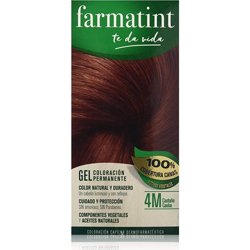 Farmatint Gel 4 M Castaño Caoba 135 ml