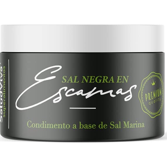 Salud Viva Sal Negra Escamas 80g