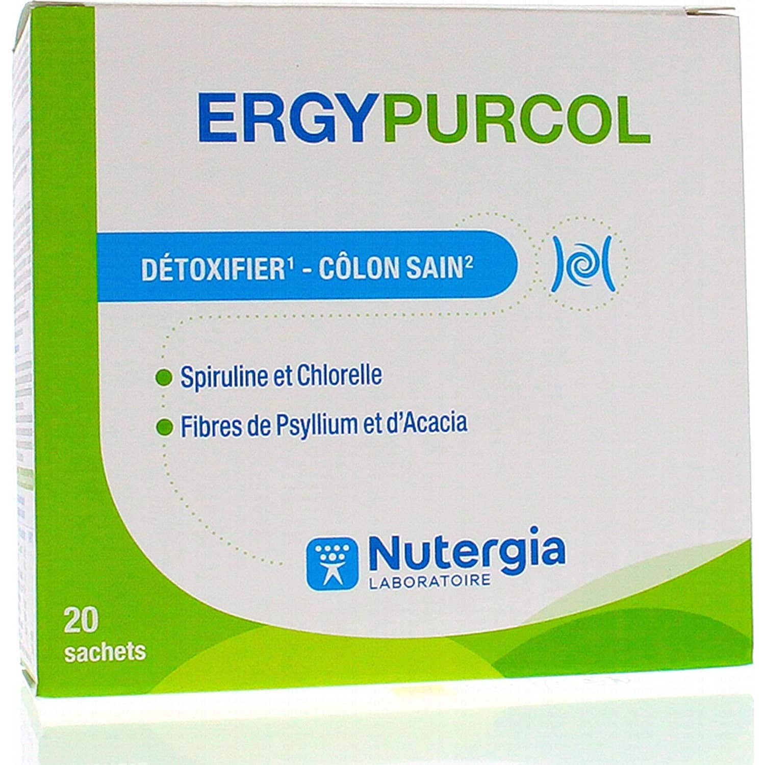Nutergia Ergypurcol Détoxifier Côlon Sain 20 Sachets | Natural Doctor