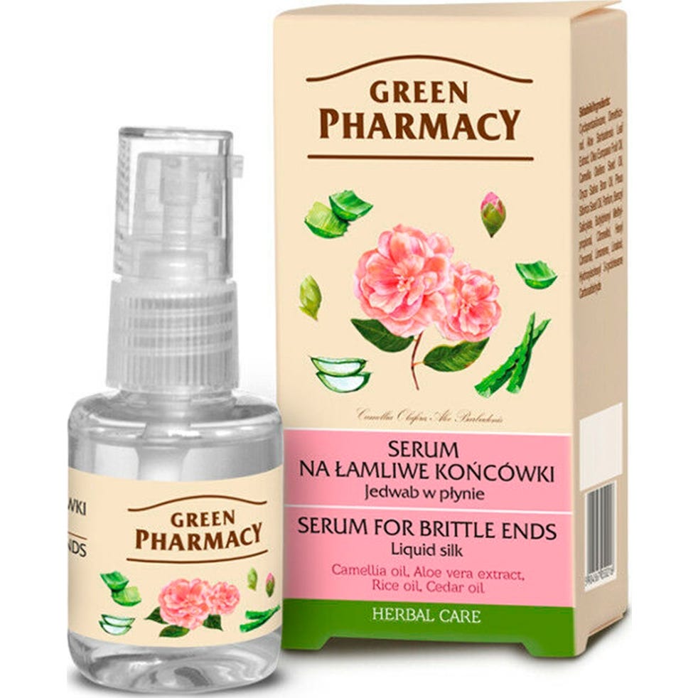 Green Pharmacy Seda Líquida Para Puntas Quebradizas 30ml