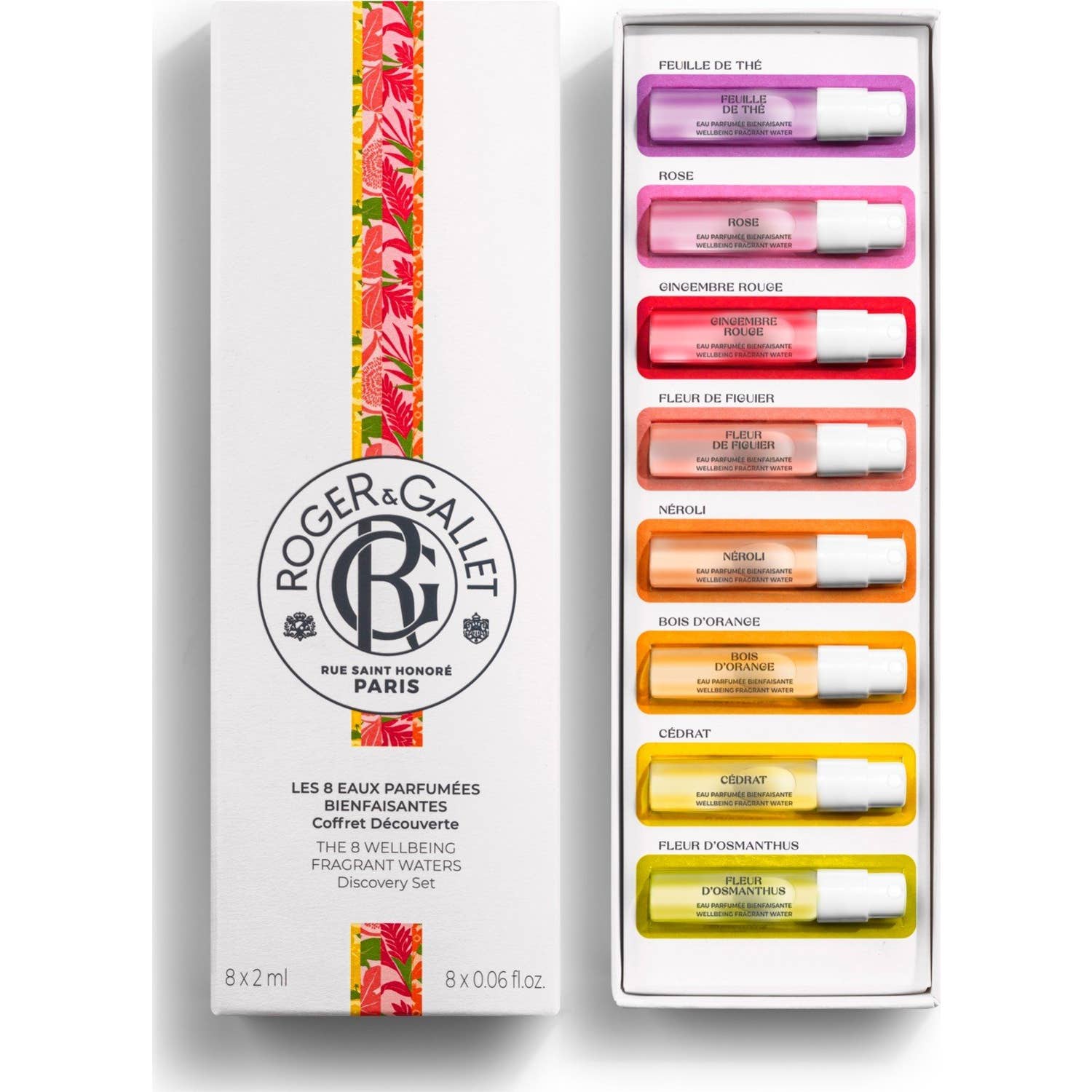 Roger & Gallet Cofre Les 8 Eaux Perfumées 8x2ml