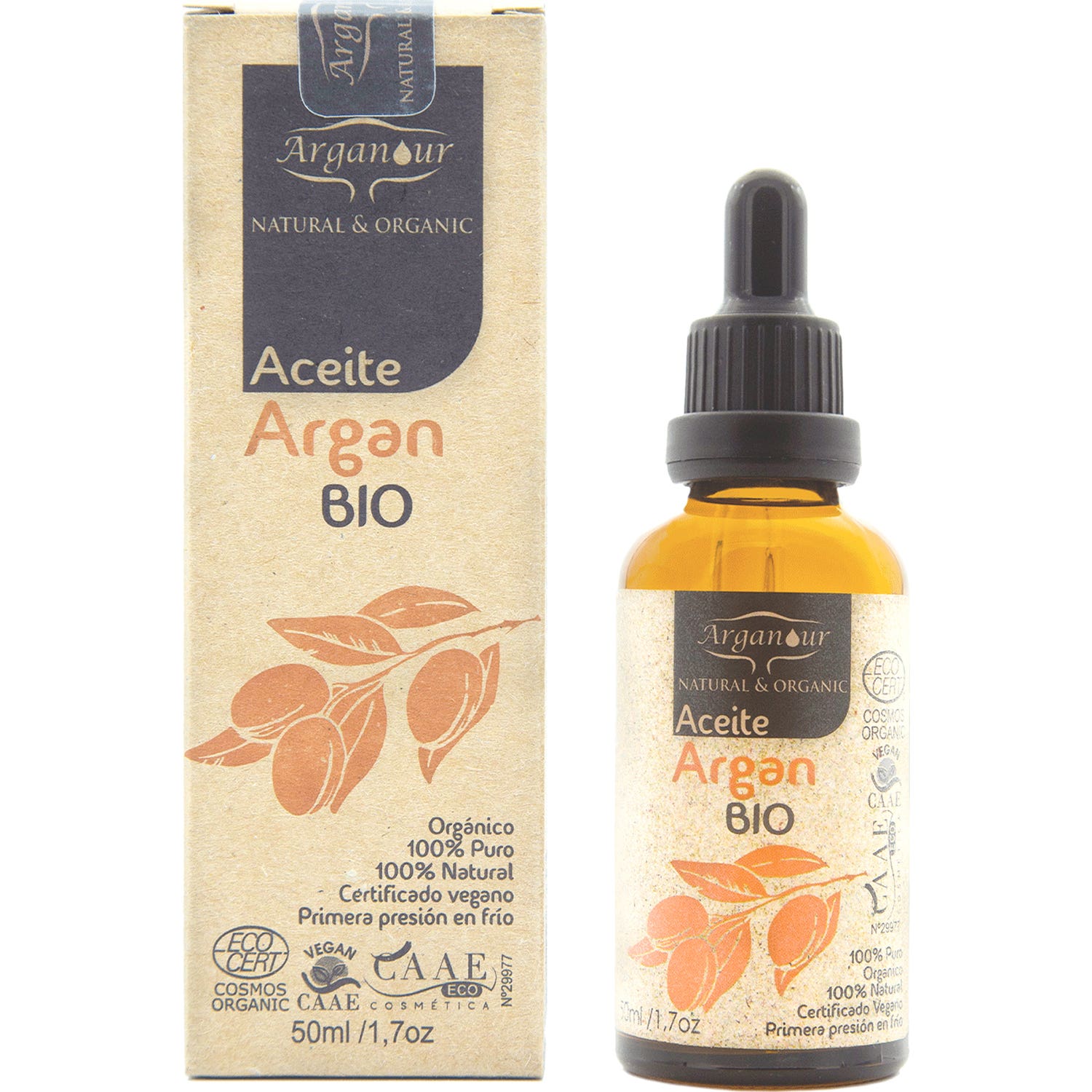 Arganour aceite de argán 100% puro 50ml