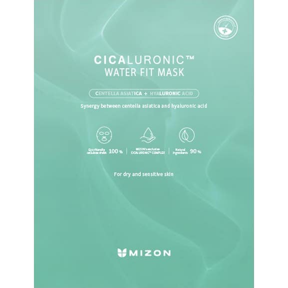 Mizon Cicaluronic Water Fit Mask 24g