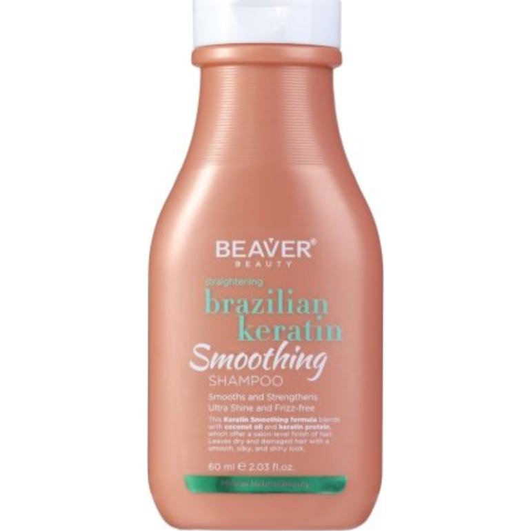 Beaver Beauty Brazilian Keratin Champú Alisador 60ml