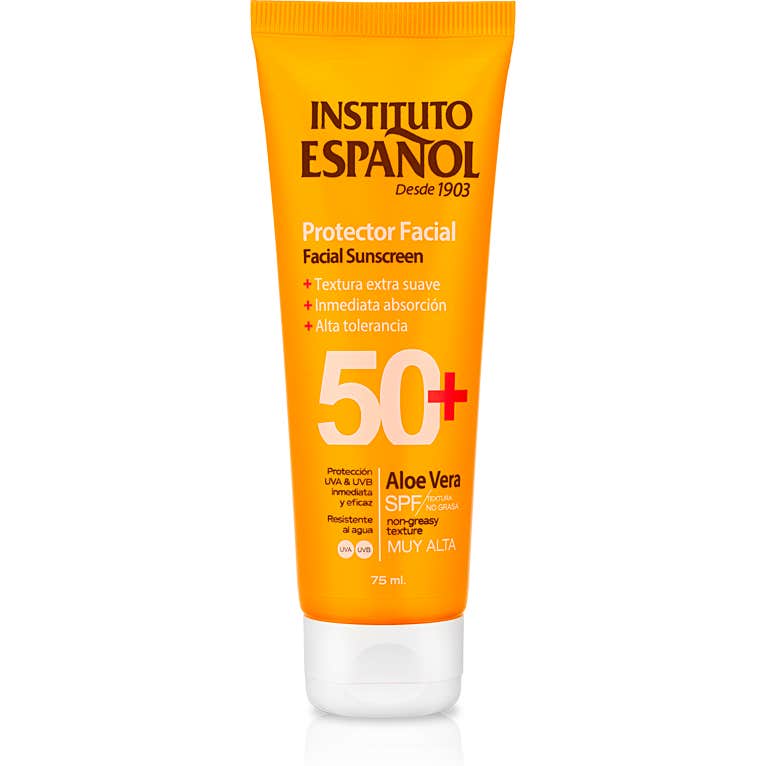 Instituto Español Protector Solar Facial Aloe Vera Spf50+ 75ml