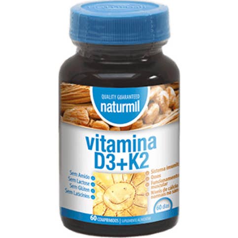Naturmil Vitamina D3+K2 60Comp