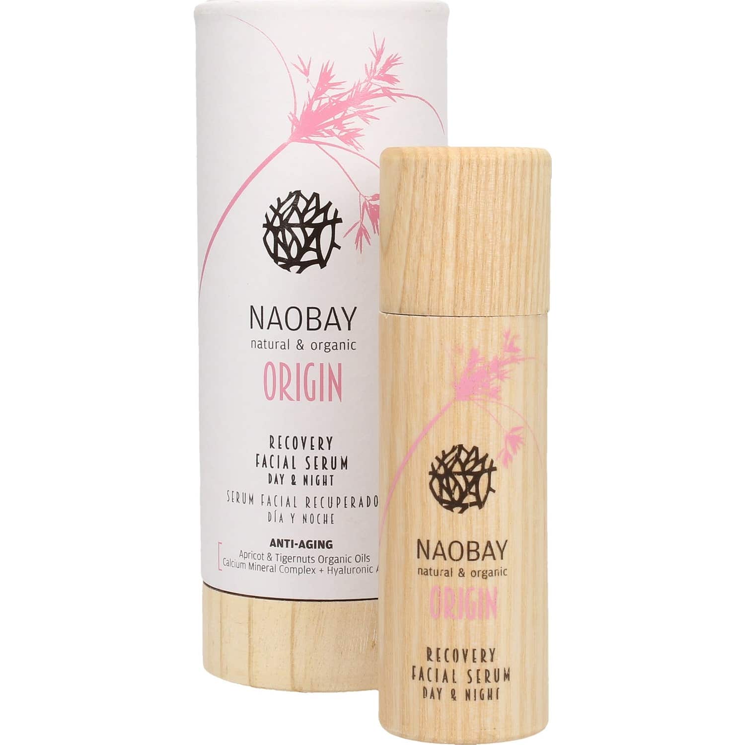 Naobay Serum Facial Recuperador Día y Noche Origin 30 ml