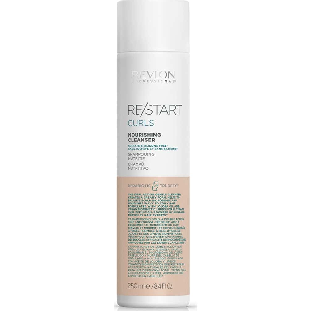 Revlon Professional Restart Curls Nourishing Cleanser Champú 250 ml