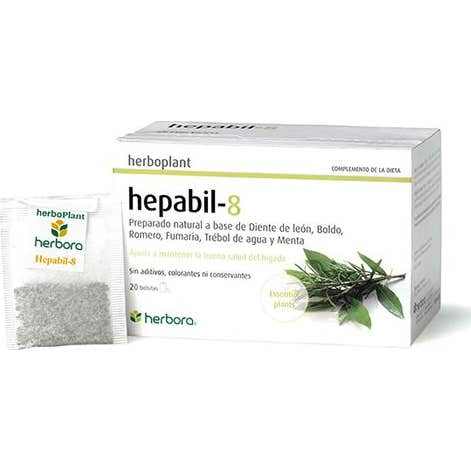 Herboplant Hepabil-8 20 filtros