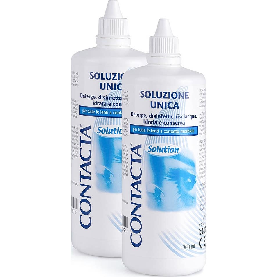 Contacta Pack Solution Lentilles de Contact 2x360ml