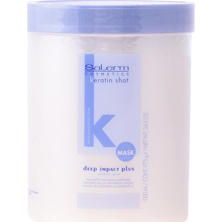 Salerm Keratin Shot Mascarilla Profundo Impacto 1000ml