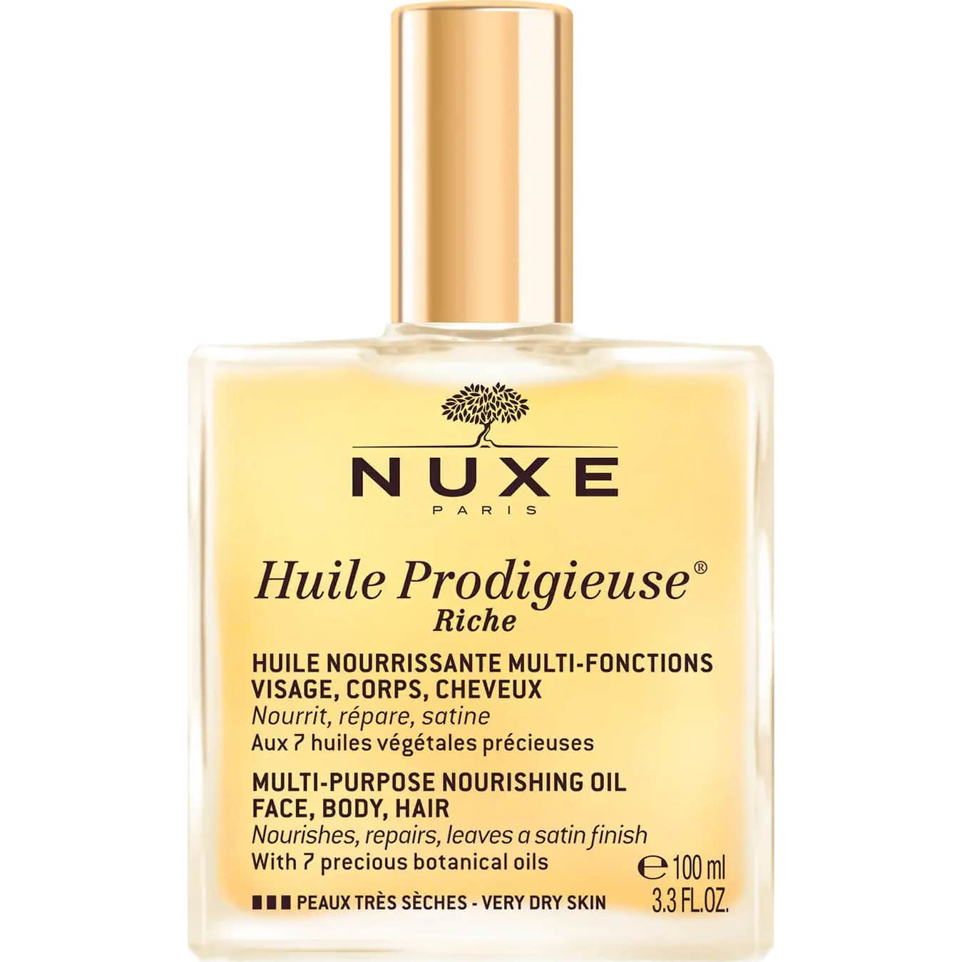 Nuxe Huile Prodigieuse Riche Aceite Seco Multifunción 100ml