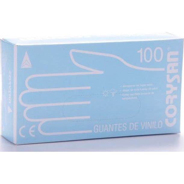 Clinigloves guante Vinilo Sin Polvo Talla S 100 uds