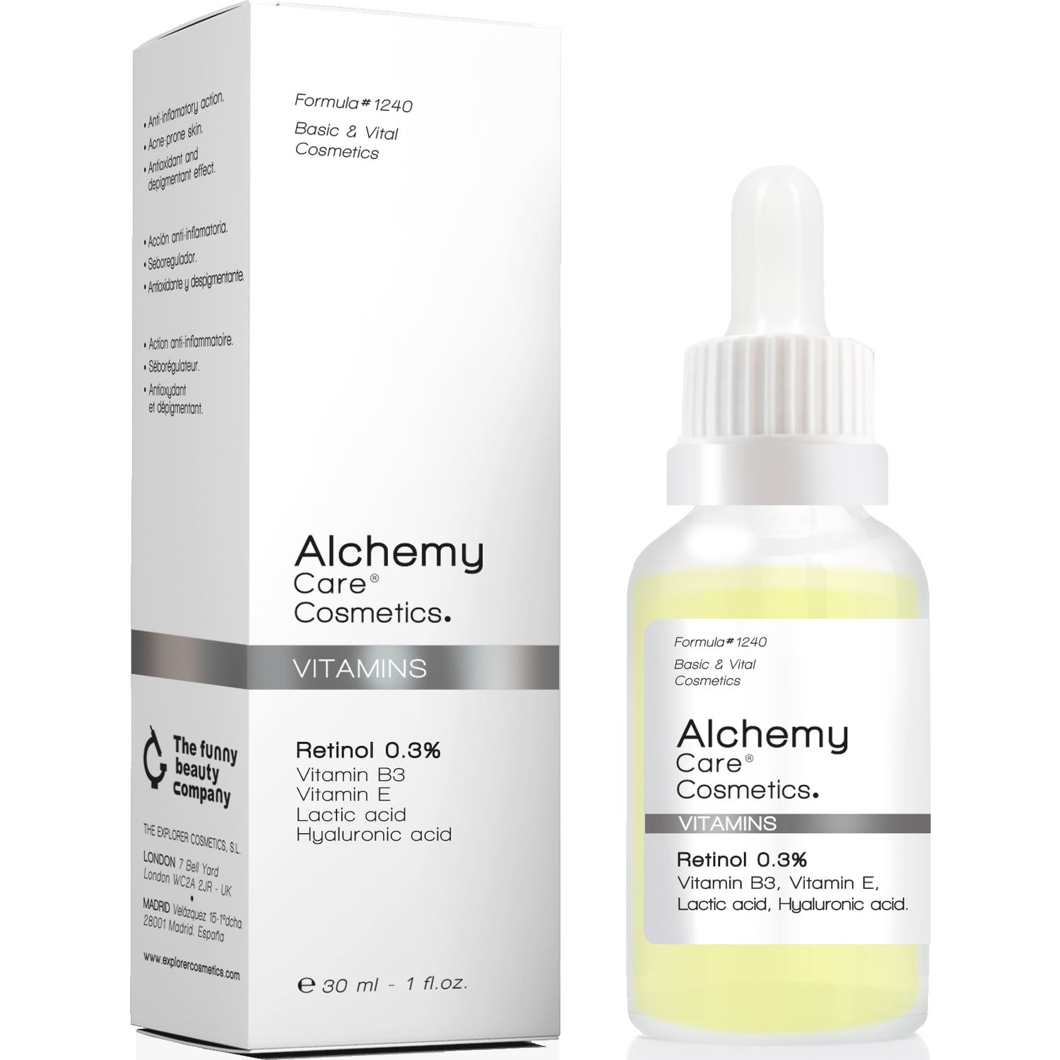 Cosmetic Alchemy Sérum Retinol 0.3% 30 ml