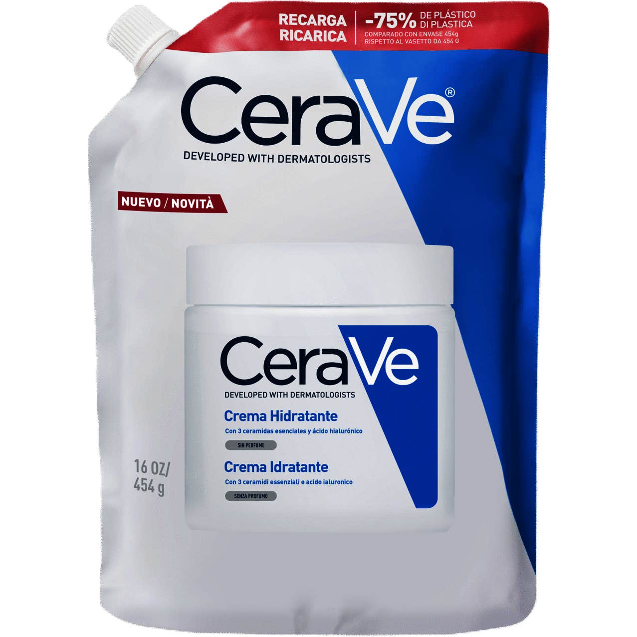 CeraVe Recarga Crema Hidratante 454g