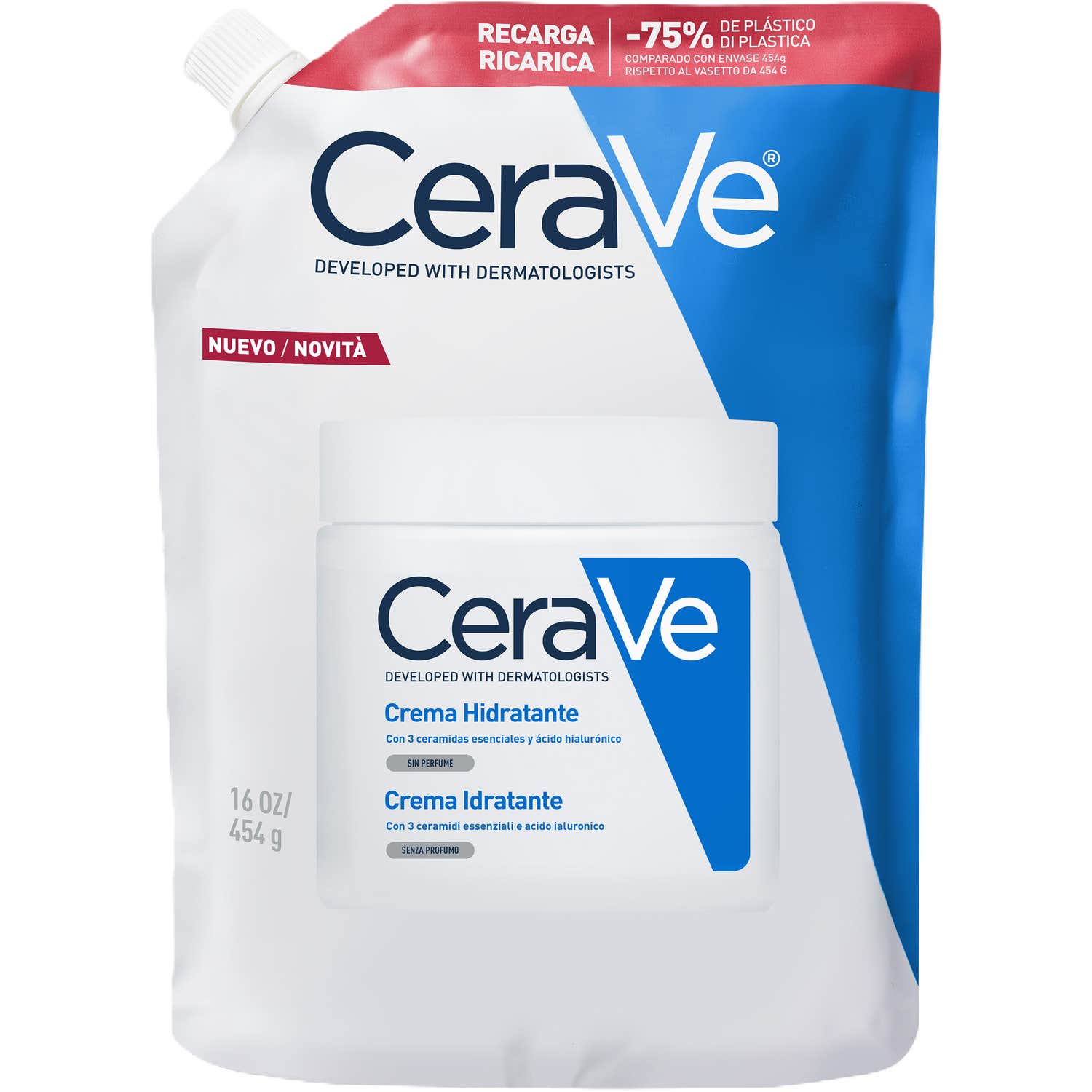 CeraVe Recarga Crema Hidratante 454g