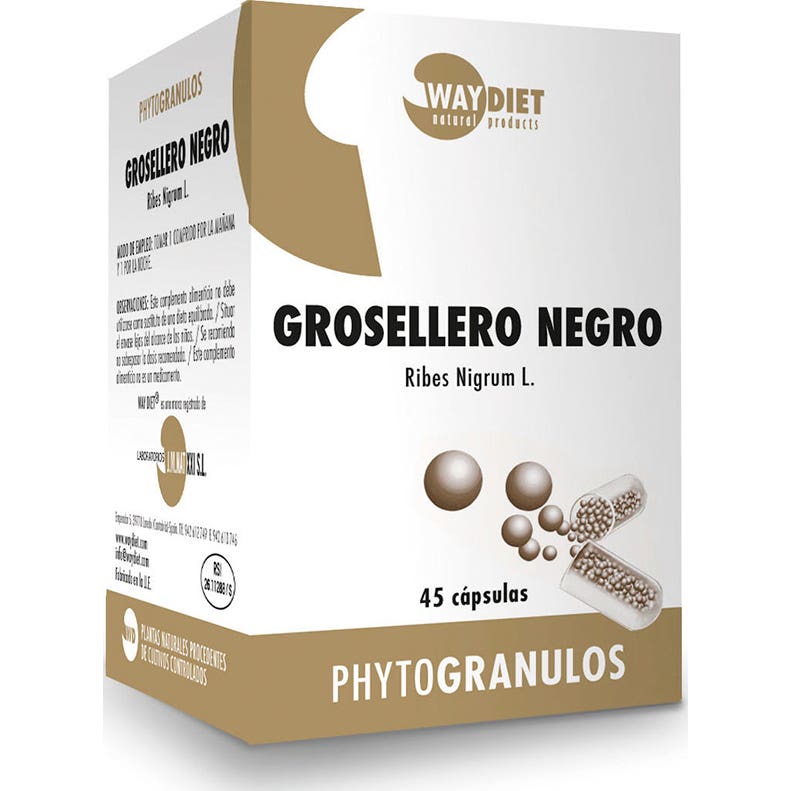 Waydiet Natural Grosellero Negro 45caps