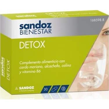 Sandoz Bienestar Detox 30cáps