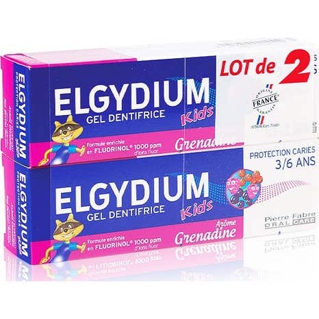 Elgydium Kids gel Dentífrico Frutos Silvestres 2 X50 ml