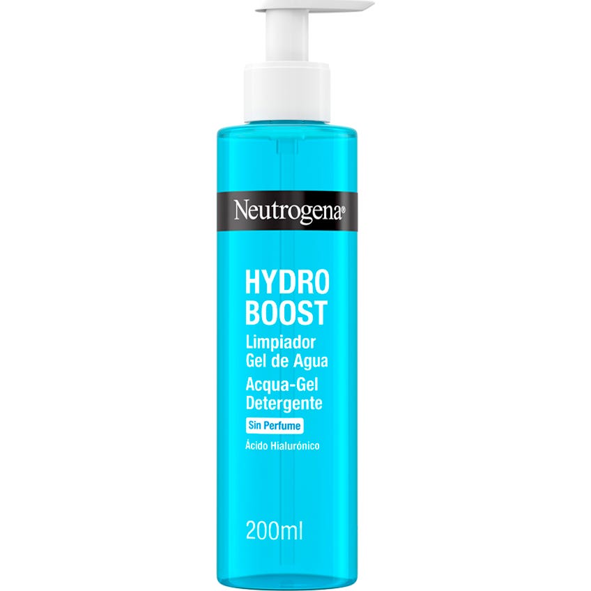 Neutrogena Hydro Boost Limpeza Facial Gel Água Sem Perfume 200ml