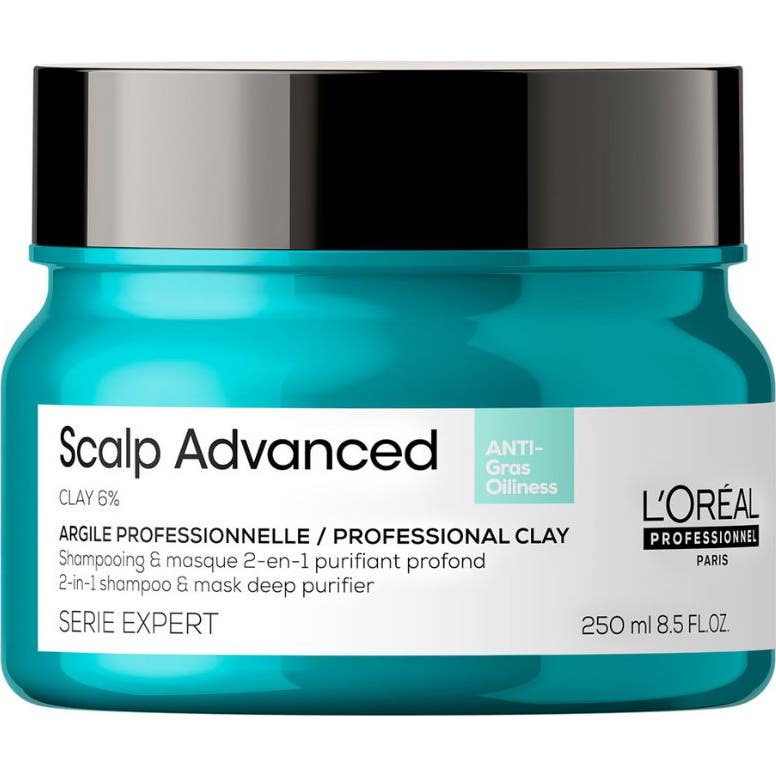 'L''Oréal Scalp Advanced Anti-Oiliness 2 in 1 Deep Purifier Clay 250ml'