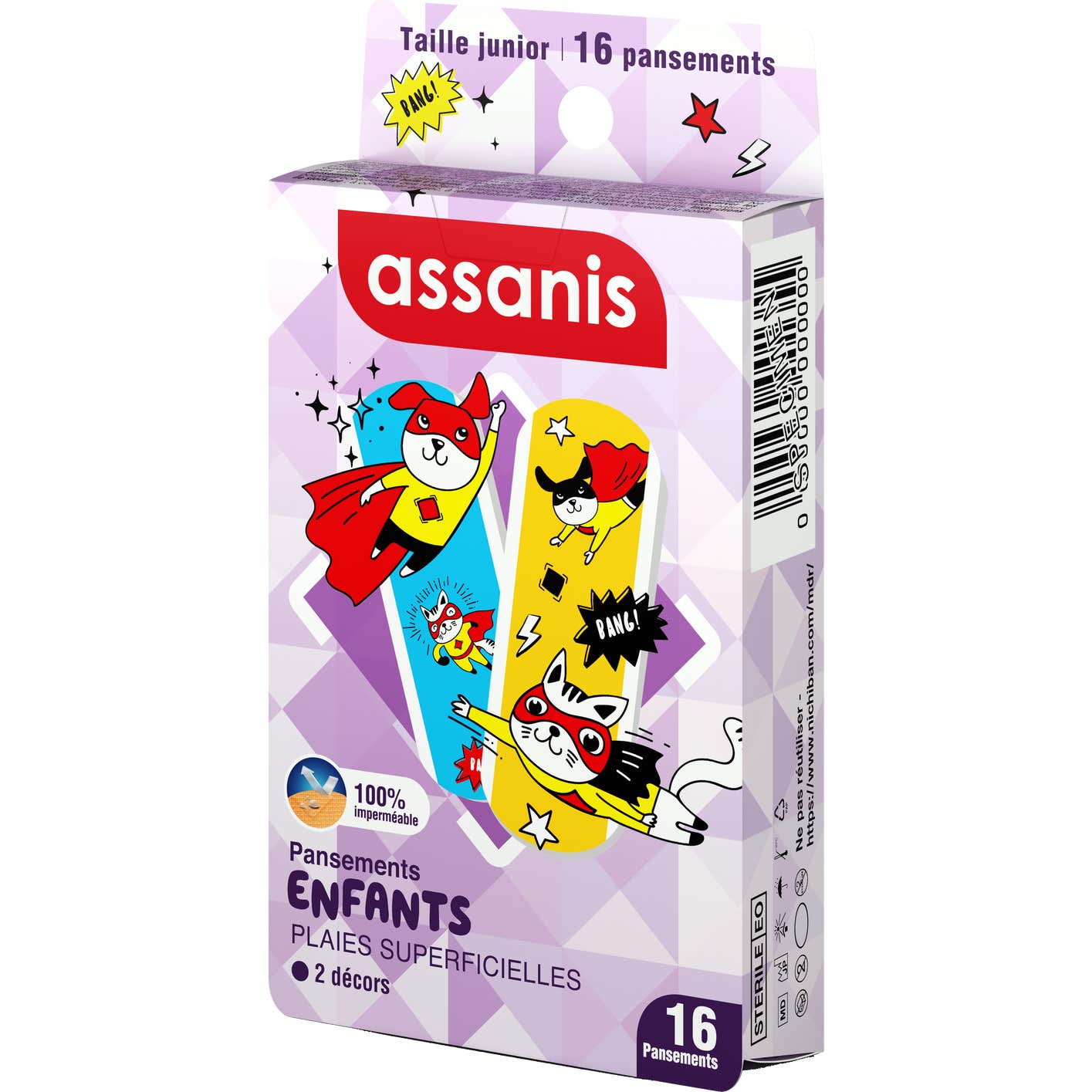Assanis Kids Apósitos 16 uds