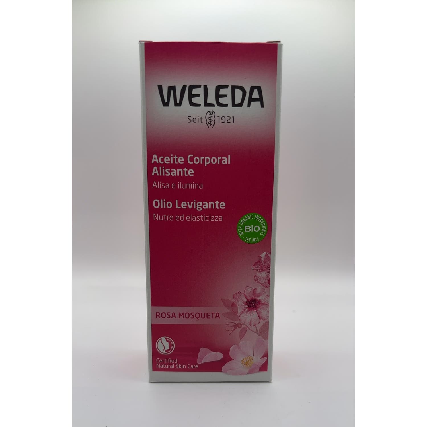 Weleda Aceite Corporal Suavizante de Rosa Mosqueta 100ml Weleda Aceite Corporal Suavizante de Rosa Mosqueta 100ml