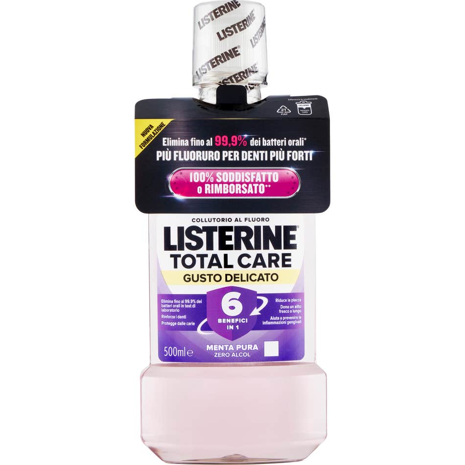 Listerine Total Care Colutorio Delicado 500ml