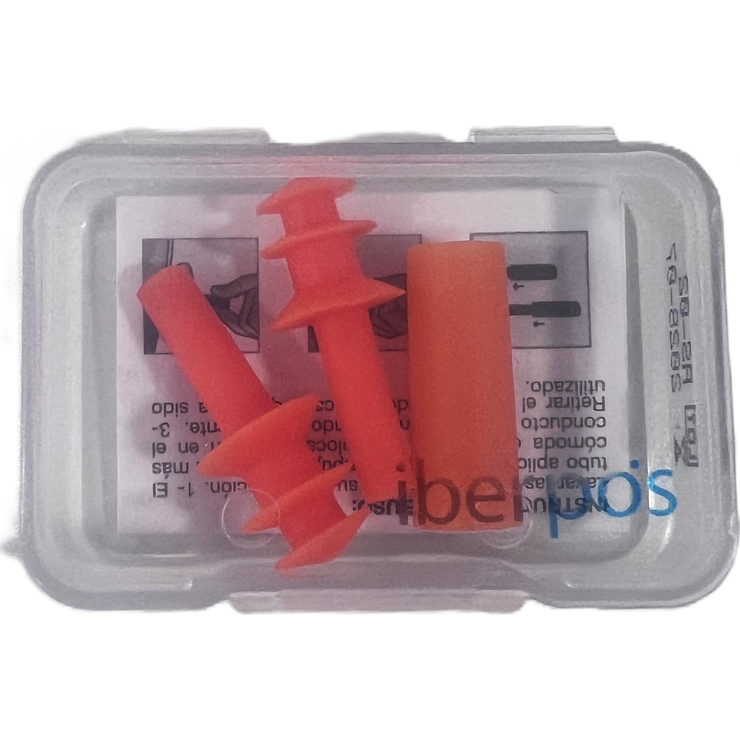 'Iberpo''s Tapones Silicona Adulto 1 Par'