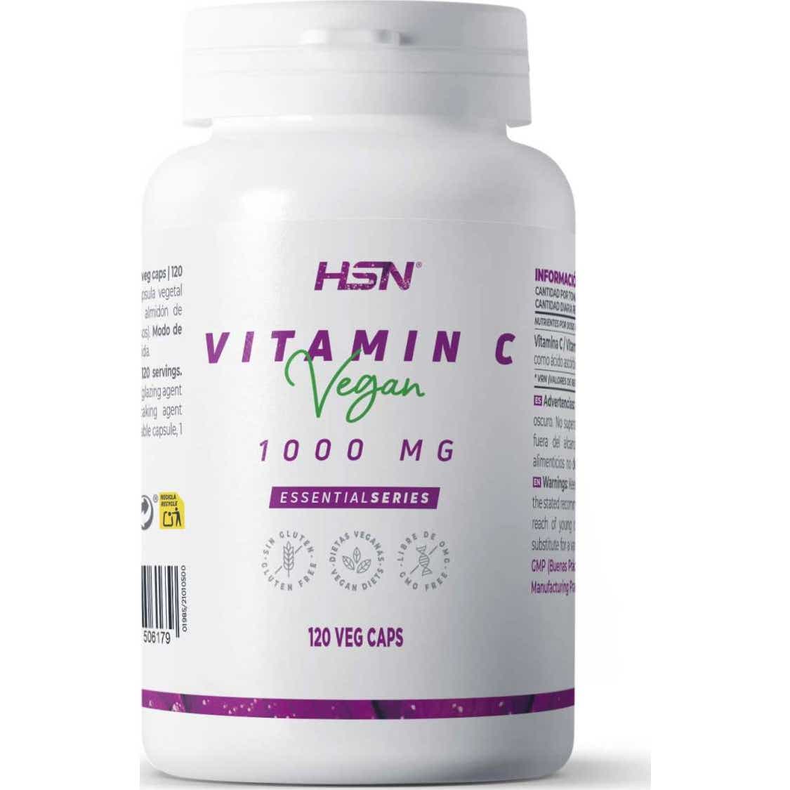 HSN Vitamina C 1000 mg 120 vcaps