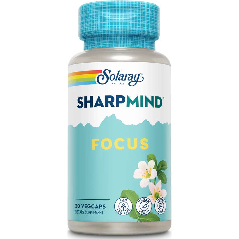 Solaray Sharpmind Focus 30 Vcaps