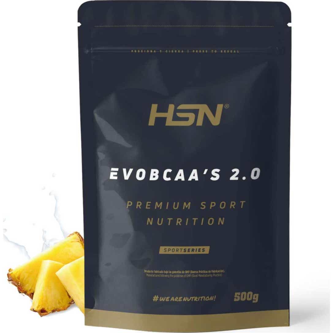 HSN EvoBCAA's 2.0 BCAA's 12:1:1 + Glutamina Piña 500g