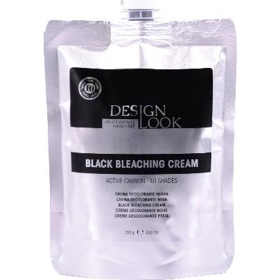 Design Look Crema Decolorante Carbón Activo 10 Tonos 250g