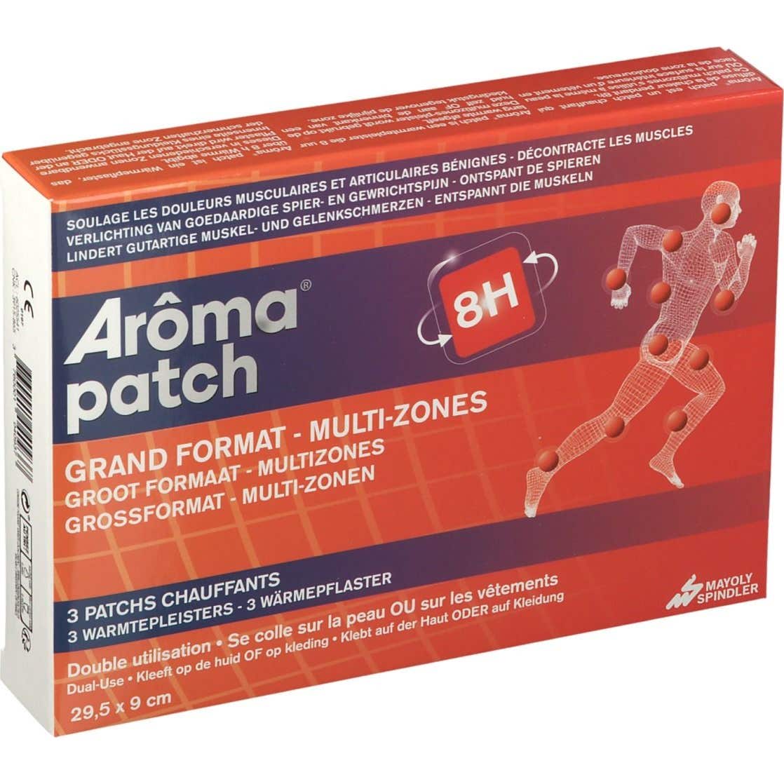 Mayoly Spindler Arôma Patch Chauffant Multi-Zones Grand Format 3uds