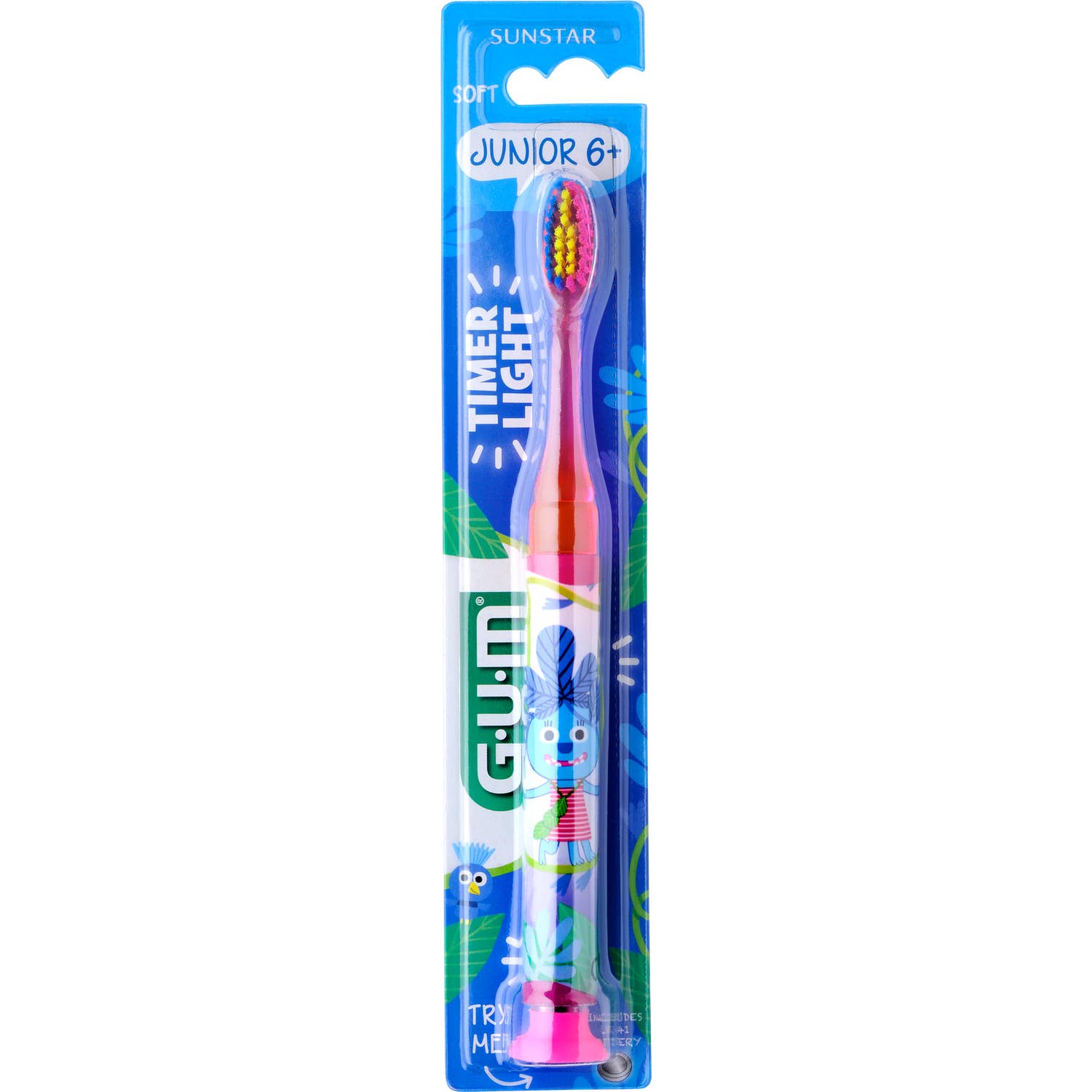 GUM Junior Cepillo Dental con Luz 16+ años
