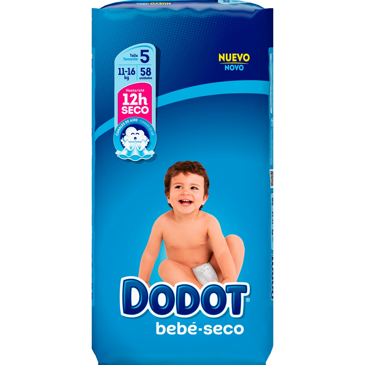 Dodot Pañal Junior T5 (13-18kg) 58 Uds.