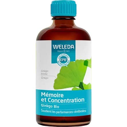 Weleda EPB Ginkgo Bio Memoria y Concentración 100 ml