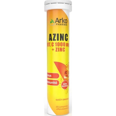 Arkopharma Azinc Vitamina C 1000mg + Zinc 20comp