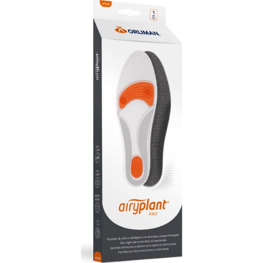 Orliman Airyplant Pro Plantilla Silicona Talla 1 1 Par