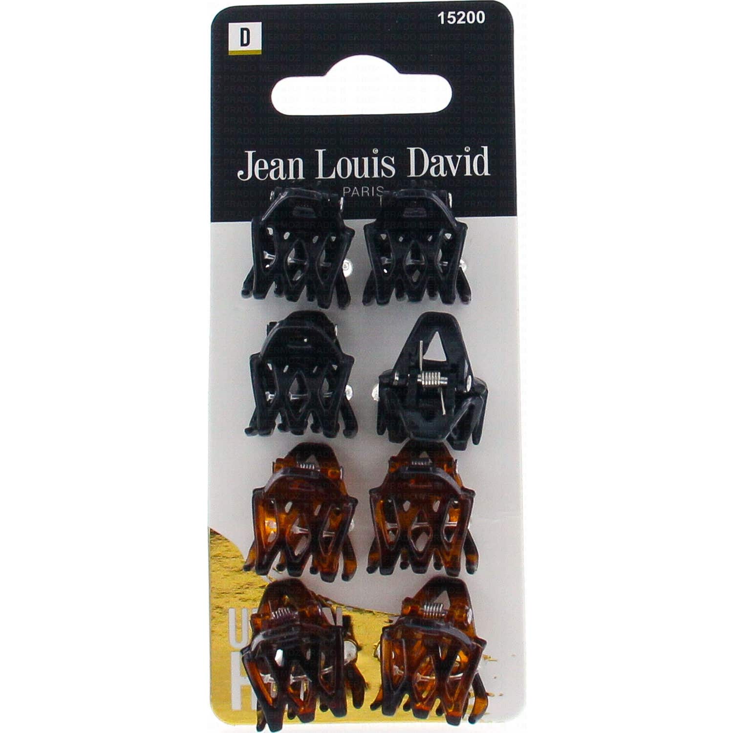 Jean Louis David Urban Hair Mini Clips Pelo 8uds