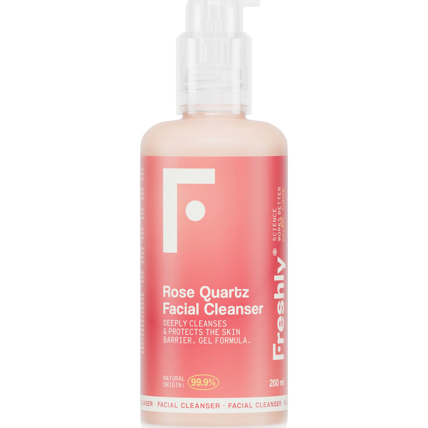 Freshly Cosmetics Rose Quartz Facial Cleanser 200ml