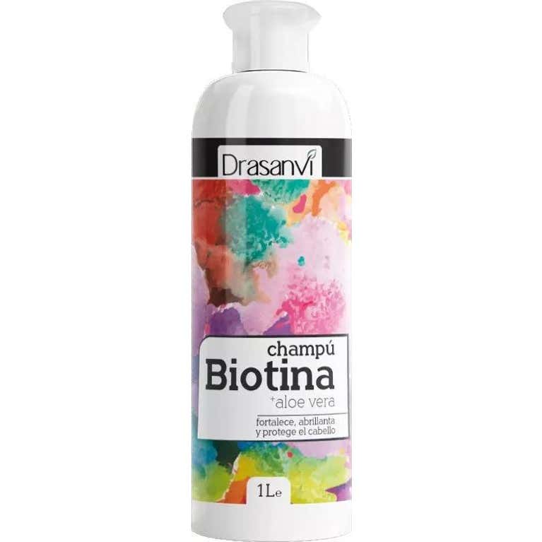 Drasanvi champú biotina y aloe vera 1l